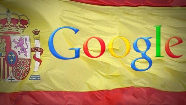 Google share of search traffic from Spain