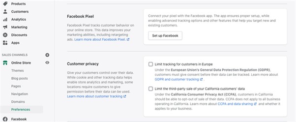 Add Facebook Pixel Code to Shopify