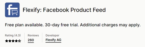 Facebook Product Feed