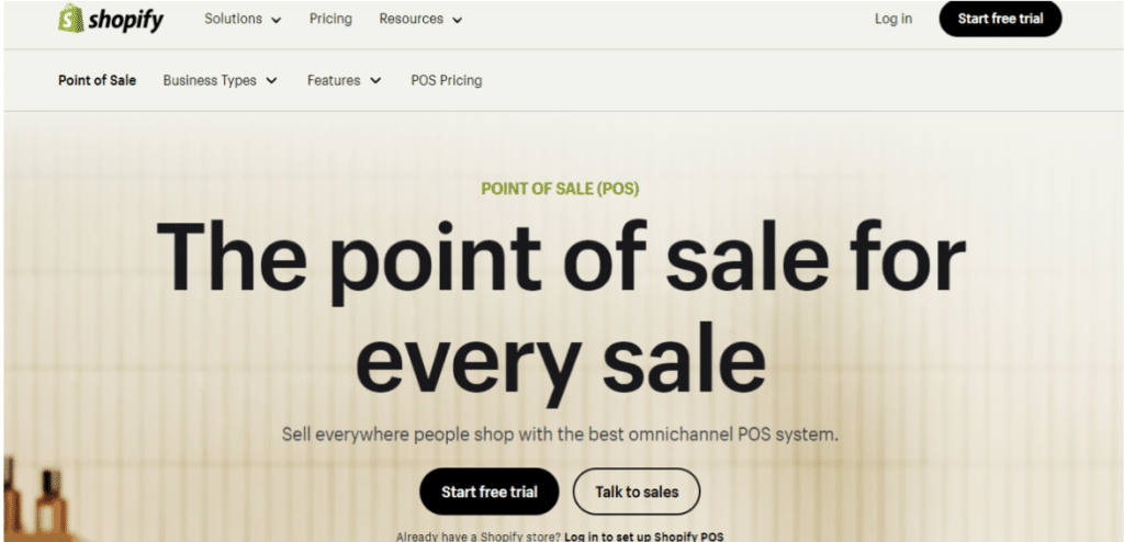 Point of Sale at Shopify
