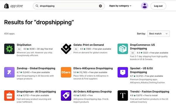 Enable dropshipping on Shopify