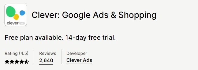 Google Ads & Shopping