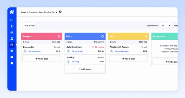 CRM-система в ActiveCampaign