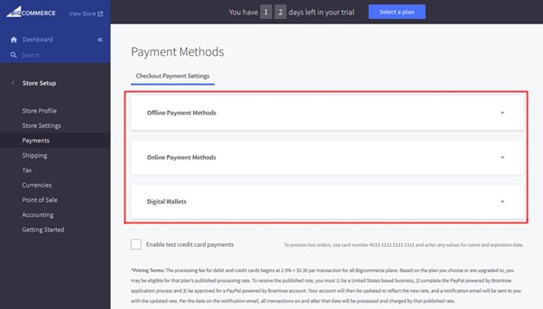 Connecting services to accept payments