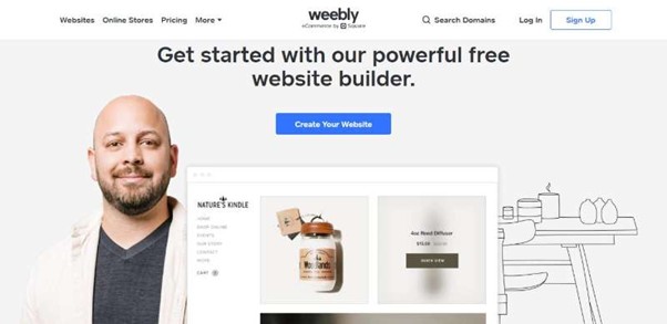 Конструктор вебсайтов Weebly