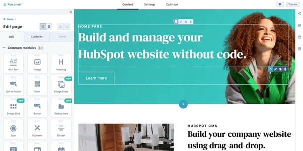 Приложение HubSpot