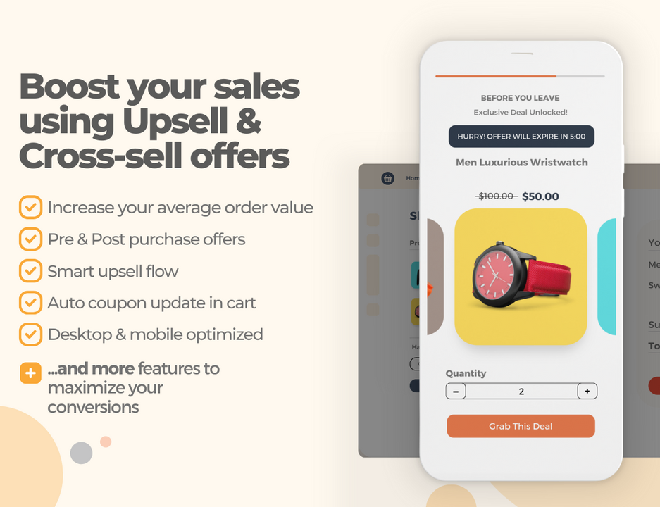 Перехресні продажі в магазині на Wix