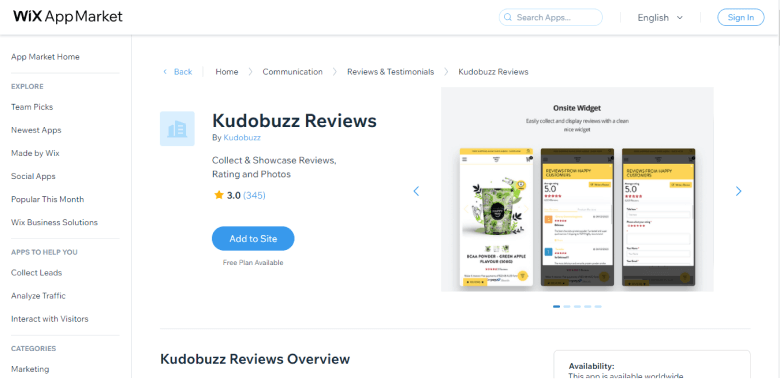 Розширення Kudobuzz