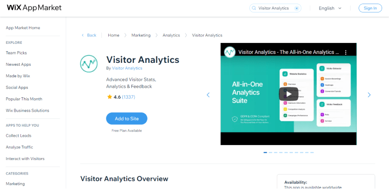 Аналітична система для Вікс