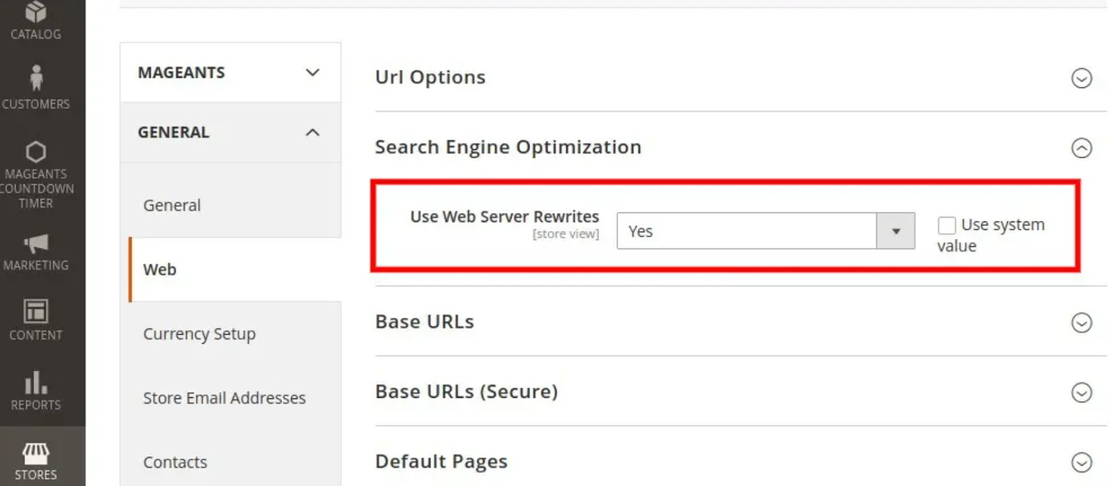 Удаляем index.php из URL