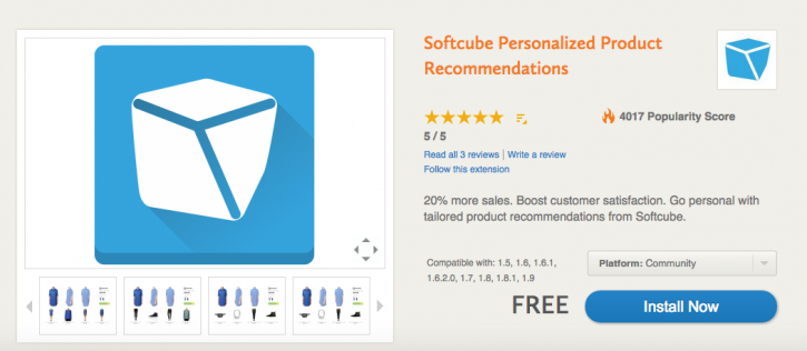 Расширение Softcube