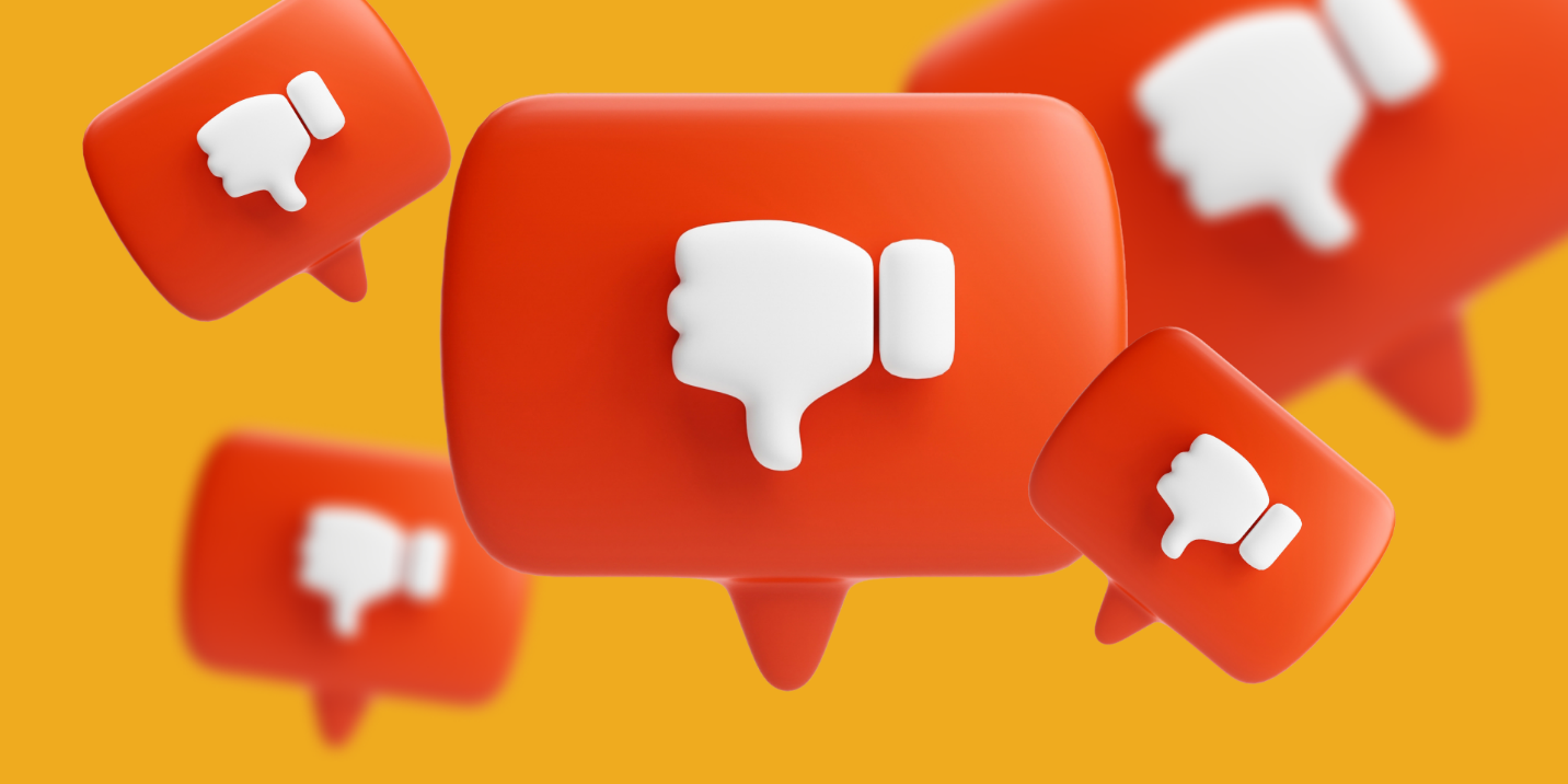 Багато негативних відгуків на сайті