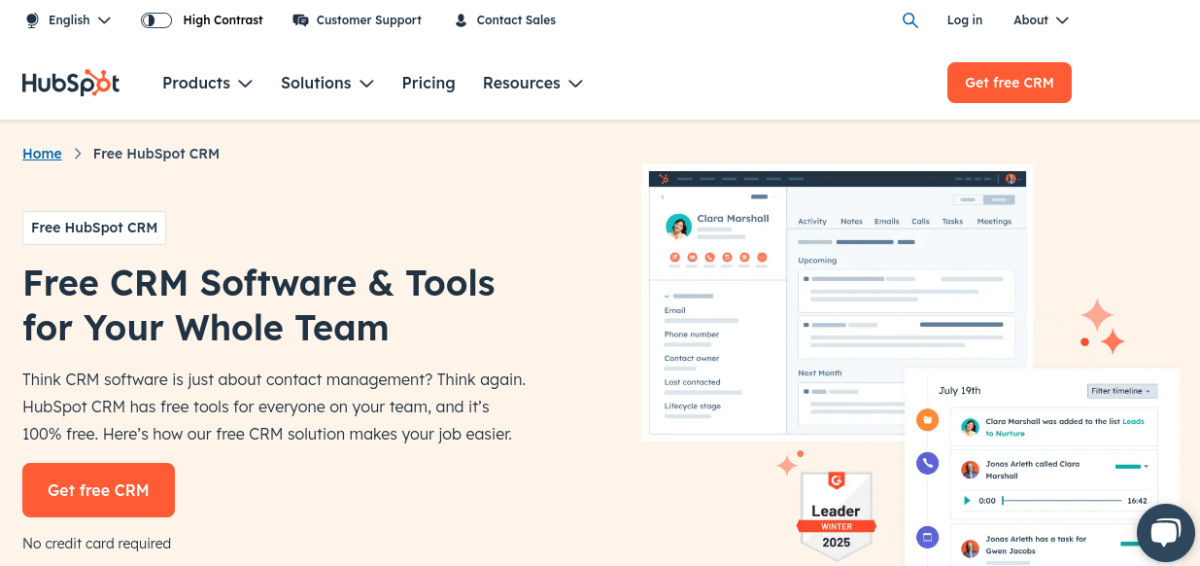 HubSpot's popular content management system
