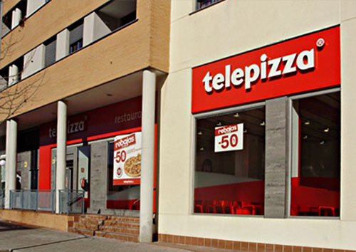 The famous Telepizza franchise