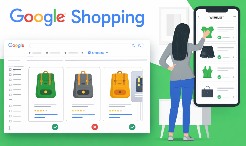 Товарная реклама Google Shopping