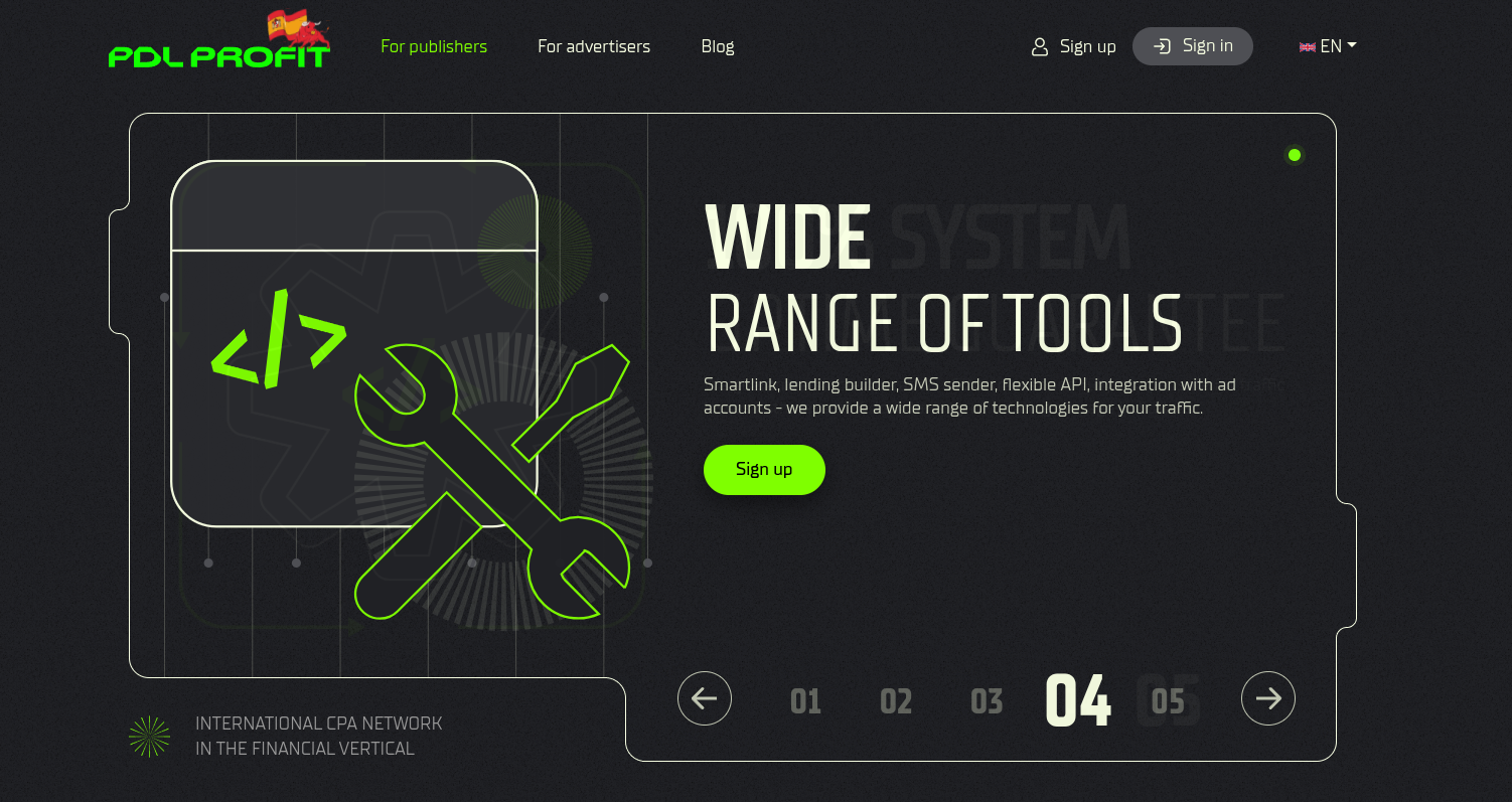 CPA-сеть PDL-Profit