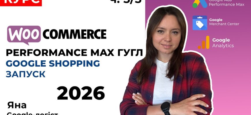 Запуск кампании Performance Max для магазина на WooCommerce