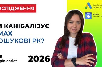 Канібалізація пошукових кампаній рекламою PMax