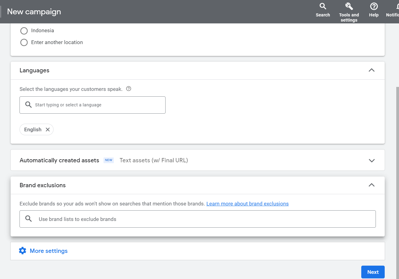 Опція Brand Exclusion у Google Ads