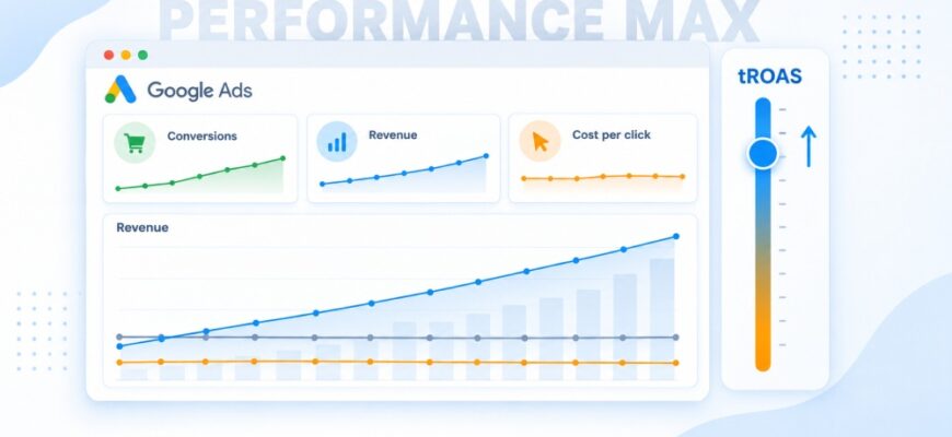 How can you improve ROAS in Google Performance Max?